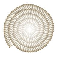 vector rope spiral background