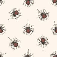 bug cartoon seamless pattern background N38