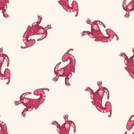 dinosaur cartoon seamless pattern background N16