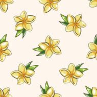 flower cartoon seamless pattern background N10