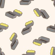 kitchenware baking module cartoon seamless pattern background N2