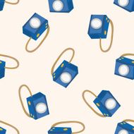 camera cartoon seamless pattern background N45