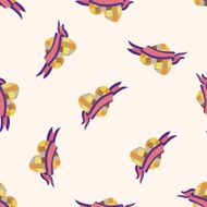love heart cartoon seamless pattern background N8
