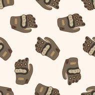 racing glove cartoon seamless pattern background N2