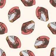racing helmet cartoon seamless pattern background N2