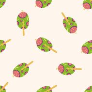 tree cartoon seamless pattern background N13