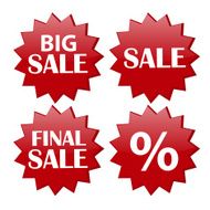 Sale Banner with Place for your Text Vector Illustration N26