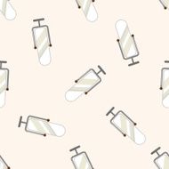 mirror cartoon seamless pattern background