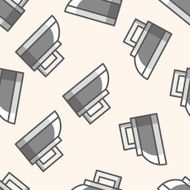 iron cartoon seamless pattern background N3