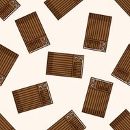 air conditioner cartoon seamless pattern background N6