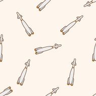 wepon bomb cartoon seamless pattern background N3