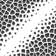 Abstract grayscale geometric pattern N4