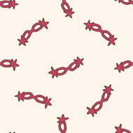 party mask cartoon seamless pattern background N14