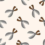garden shears cartoon seamless pattern background N5