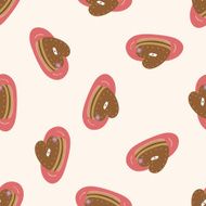 decorating cake 10 cartoon seamless pattern background N51