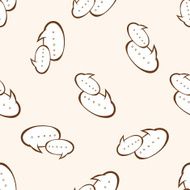 message word cartoon seamless pattern background N2