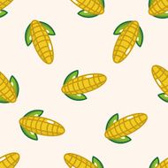 vegetables and fruits cartoon seamless pattern background N32