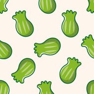 vegetables and fruits cartoon seamless pattern background N35