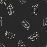 sale tag doodle drawing seamless pattern background N2