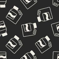 Laundry detergent doodle drawing seamless pattern background N2