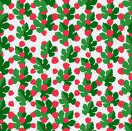 Seamless colorful background made of strawberry berries
