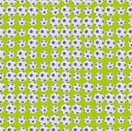Seamless colorful background made of balls for football