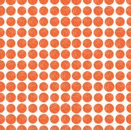 Seamless colorful background made of balls for basketball