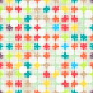 Seamless abstract background made of rounded squares