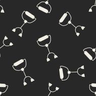 crutch doodle drawing seamless pattern background N2