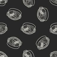 Doodle Stew seamless pattern background N2