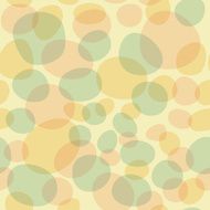 Repeat Abstract Spring Bubble Egg Pattern