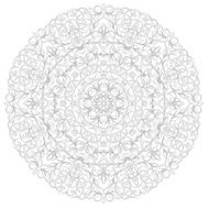 Round ethnic pattern N2
