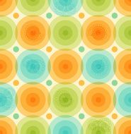 Vector multicolor background Pattern with shiny circles N2