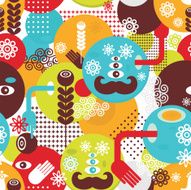 Seamless spring background