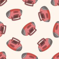 radio cartoon seamless pattern background N38