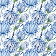 Indigo Floral Pattern