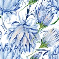 Indigo Floral Pattern N2