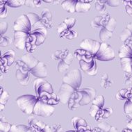 Vigna flower pattern