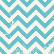 Blue chevron pattern with distressed texture