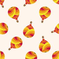 style hot air ballon cartoon seamless pattern background N11