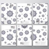 Abstract floral modern stylish geometric background Simple abstract monochrome texture N2