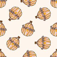 style hot air ballon cartoon seamless pattern background N21