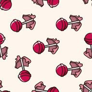 candy cartoon seamless pattern background N15