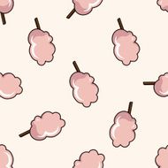 candy cartoon seamless pattern background N17