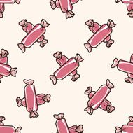 candy cartoon seamless pattern background N18