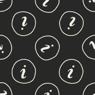 Doodle botton seamless pattern background N2