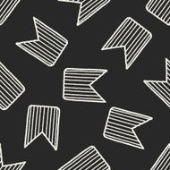 Doodle Rank seamless pattern background N2