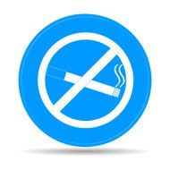 No smoking sign Vector isolated N5