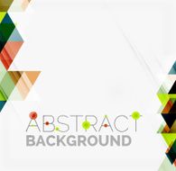 Abstract geometric background Modern overlapping triangles N534
