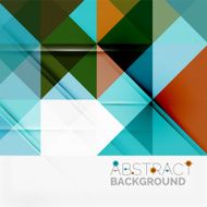 Abstract geometric background Modern overlapping triangles N539